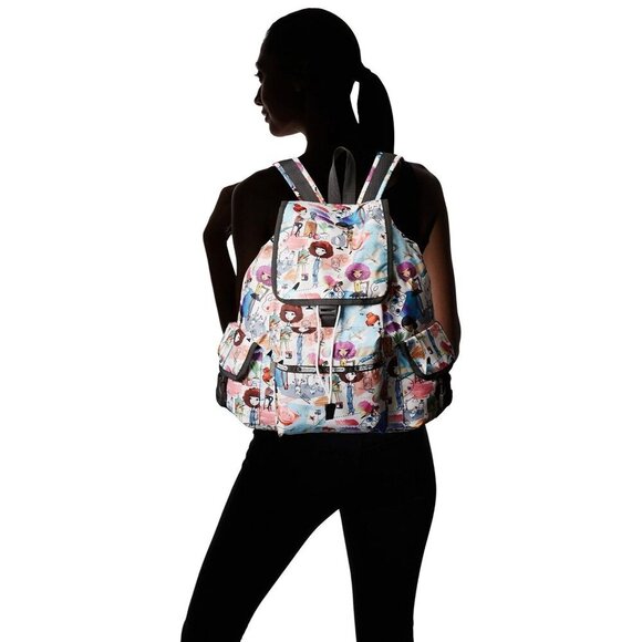 Moomin LeSportsac Backpack Large Print All Over main image 11
